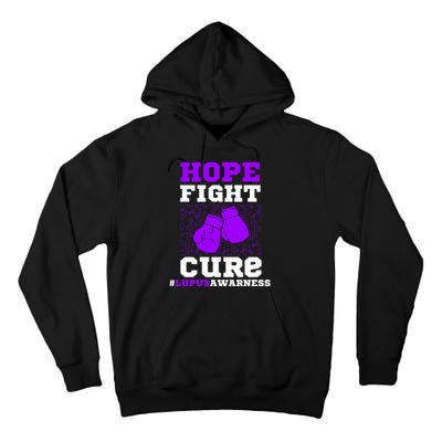 Lupus Awareness Hope Fight Cure Tall Hoodie