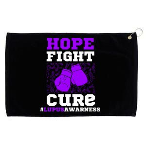 Lupus Awareness Hope Fight Cure Grommeted Golf Towel