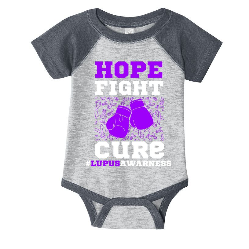 Lupus Awareness Hope Fight Cure Infant Baby Jersey Bodysuit