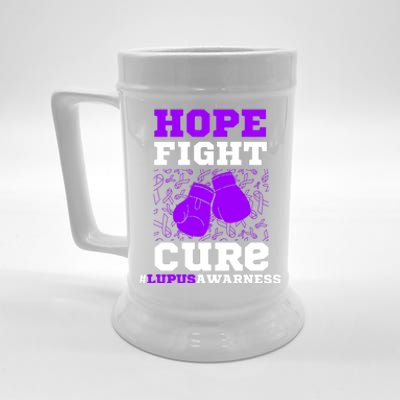 Lupus Awareness Hope Fight Cure Beer Stein