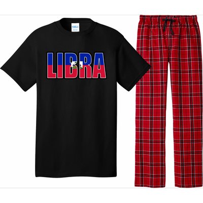 Libra And Haitian Zodiac And Heritage Pride Cool Gift Pajama Set