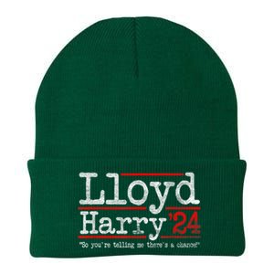 Lloyd And Harry Election 2024 Dumb N Dumber Politics Humor Knit Cap Winter Beanie