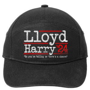 Lloyd And Harry Election 2024 Dumb N Dumber Politics Humor 7-Panel Snapback Hat