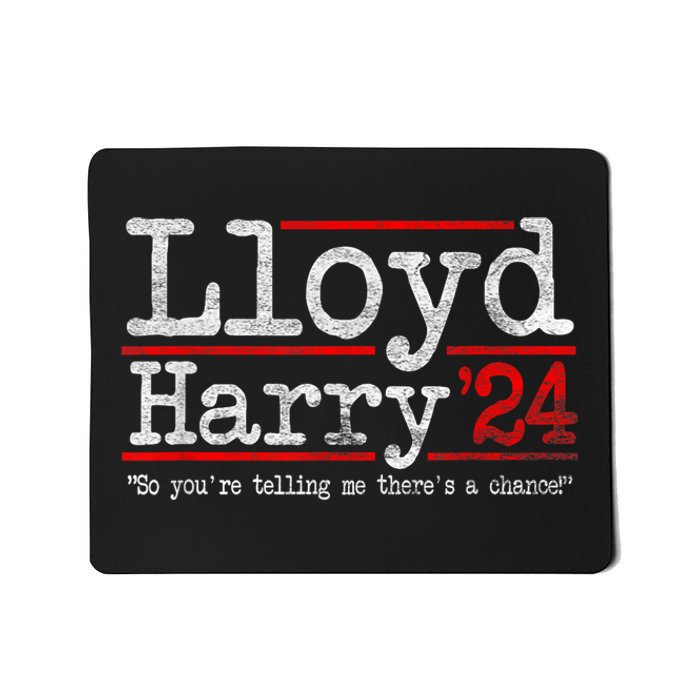 Lloyd And Harry Election 2024 Dumb N Dumber Politics Humor Mousepad