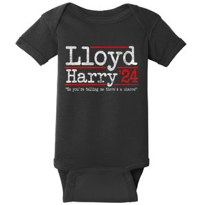 Lloyd And Harry Election 2024 Dumb N Dumber Politics Humor Baby Bodysuit