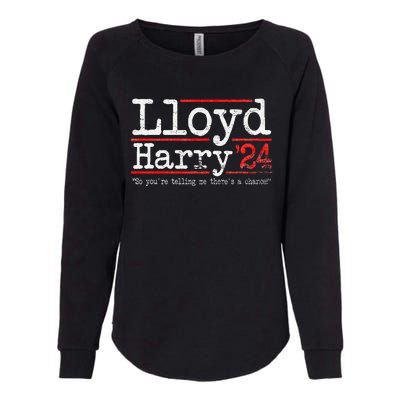 Lloyd and Harry Election 2024 Dumb n Dumber politics humor Womens California Wash Sweatshirt