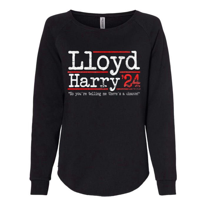 Lloyd and Harry Election 2024 Dumb n Dumber politics humor Womens California Wash Sweatshirt