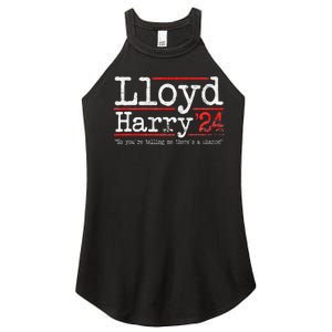 Lloyd and Harry Election 2024 Dumb n Dumber politics humor Women's Perfect Tri Rocker Tank