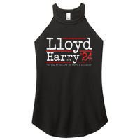 Lloyd and Harry Election 2024 Dumb n Dumber politics humor Women's Perfect Tri Rocker Tank