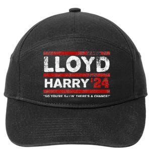 Lloyd and Harry Election 2024 Dumb and Dumber politics humor 7-Panel Snapback Hat