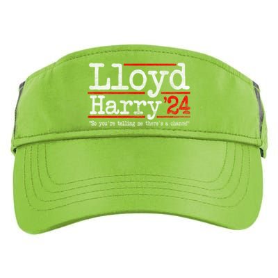 Lloyd And Harry Election 2024 Dumb N Dumber Politics Humor Cute Gift Adult Drive Performance Visor