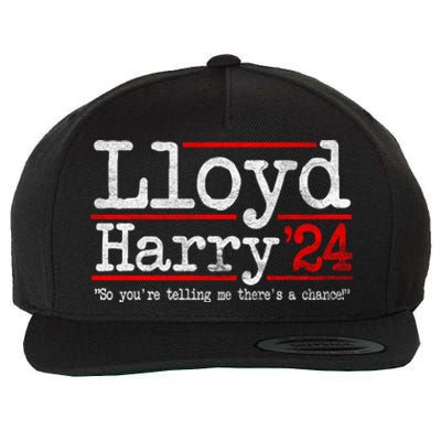 Lloyd And Harry Election 2024 Dumb N Dumber Politics Humor Cute Gift Wool Snapback Cap