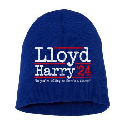 Lloyd And Harry Election 2024 Dumb N Dumber Politics Humor Cute Gift Short Acrylic Beanie