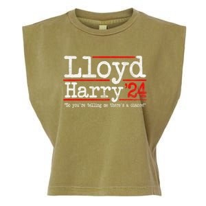 Lloyd And Harry Election 2024 Dumb N Dumber Politics Humor Cute Gift Garment-Dyed Women's Muscle Tee