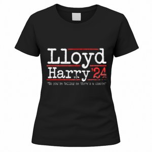 Lloyd and Harry Election 2024 Dumb n Dumber politics humor Women's T-Shirt