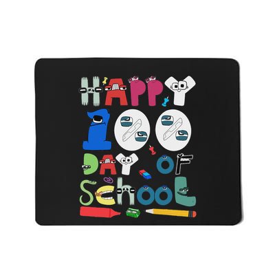 Lore Alphabet Happy 100 Day Of School Mousepad