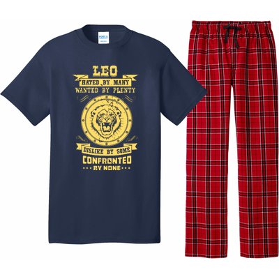 Lion Astrology Horoscope Sign Leo Zodiac Pajama Set