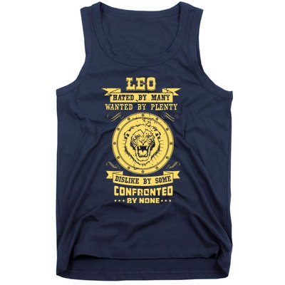 Lion Astrology Horoscope Sign Leo Zodiac Tank Top