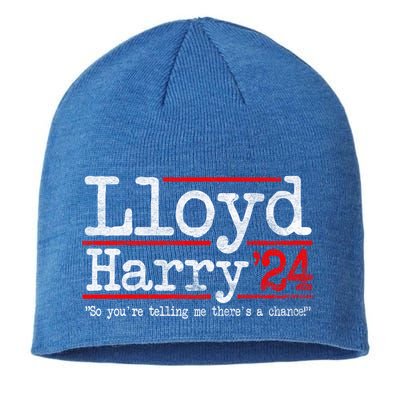Lloyd And Harry Election 2024 Dumb N Dumber Politics Humor Gift Sustainable Beanie
