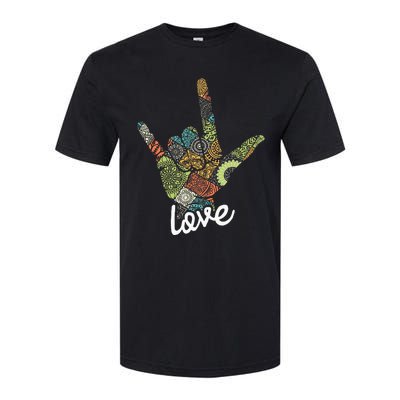 Love Asl Interpreter Hand Sign Language Translator Softstyle CVC T-Shirt