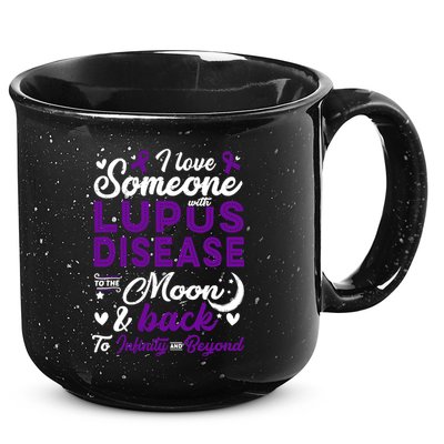 Lupus Awareness, I Love Someone With Lupus, Lupus Nephritis 15oz Campfire Ceramic Mug