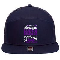 Lupus Awareness, I Love Someone With Lupus, Lupus Nephritis 7 Panel Mesh Trucker Snapback Hat