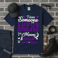 Lupus Awareness, I Love Someone With Lupus, Lupus Nephritis Tall T-Shirt