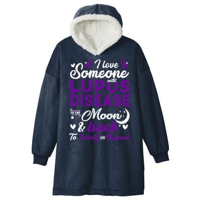 Lupus Awareness, I Love Someone With Lupus, Lupus Nephritis Hooded Wearable Blanket