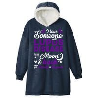 Lupus Awareness, I Love Someone With Lupus, Lupus Nephritis Hooded Wearable Blanket