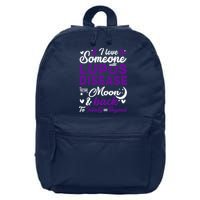 Lupus Awareness, I Love Someone With Lupus, Lupus Nephritis 16 in Basic Backpack