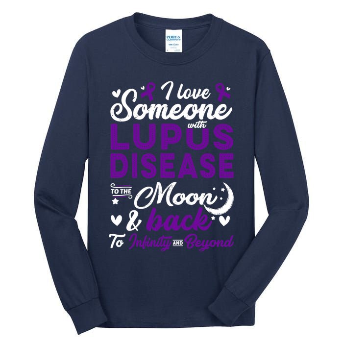 Lupus Awareness, I Love Someone With Lupus, Lupus Nephritis Tall Long Sleeve T-Shirt