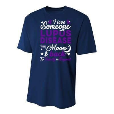 Lupus Awareness, I Love Someone With Lupus, Lupus Nephritis Youth Performance Sprint T-Shirt