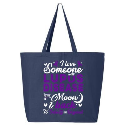 Lupus Awareness, I Love Someone With Lupus, Lupus Nephritis 25L Jumbo Tote