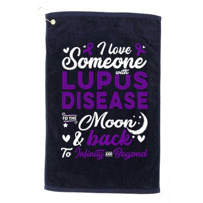 Lupus Awareness, I Love Someone With Lupus, Lupus Nephritis Golf Towel