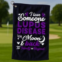 Lupus Awareness, I Love Someone With Lupus, Lupus Nephritis Golf Towel