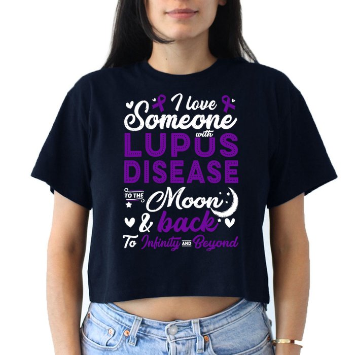 Lupus Awareness, I Love Someone With Lupus, Lupus Nephritis Crop Top