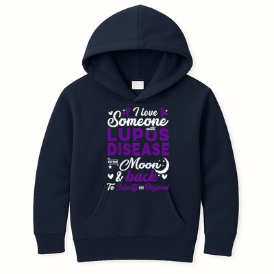Lupus Awareness, I Love Someone With Lupus, Lupus Nephritis Kids Hoodie