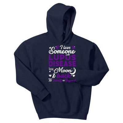 Lupus Awareness, I Love Someone With Lupus, Lupus Nephritis Kids Hoodie