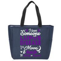 Lupus Awareness, I Love Someone With Lupus, Lupus Nephritis Zip Tote Bag