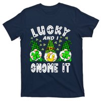 Lucky And I Gnome It Lucky Shamrock St Patrick's Day Squad T-Shirt