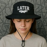 Later Alligator In A While Crocodile Gator Bucket Hat