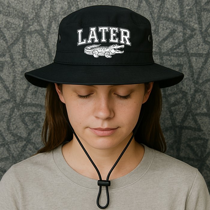 Later Alligator In A While Crocodile Gator Bucket Hat