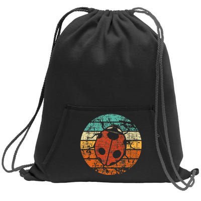 Ladybug Animal Insect Lover Ladybird Beetle Sweatshirt Cinch Pack Bag