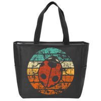 Ladybug Animal Insect Lover Ladybird Beetle Zip Tote Bag