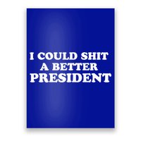 Love America I Hate People Funny Usa Flag Gift Poster