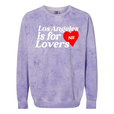 Los Angeles Is For Lovers Colorblast Crewneck Sweatshirt