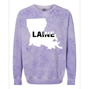 Laine Louisiana Colorblast Crewneck Sweatshirt