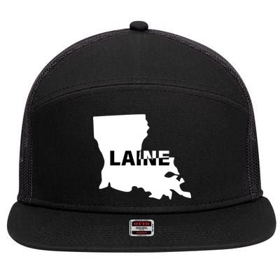 Laine Louisiana 7 Panel Mesh Trucker Snapback Hat