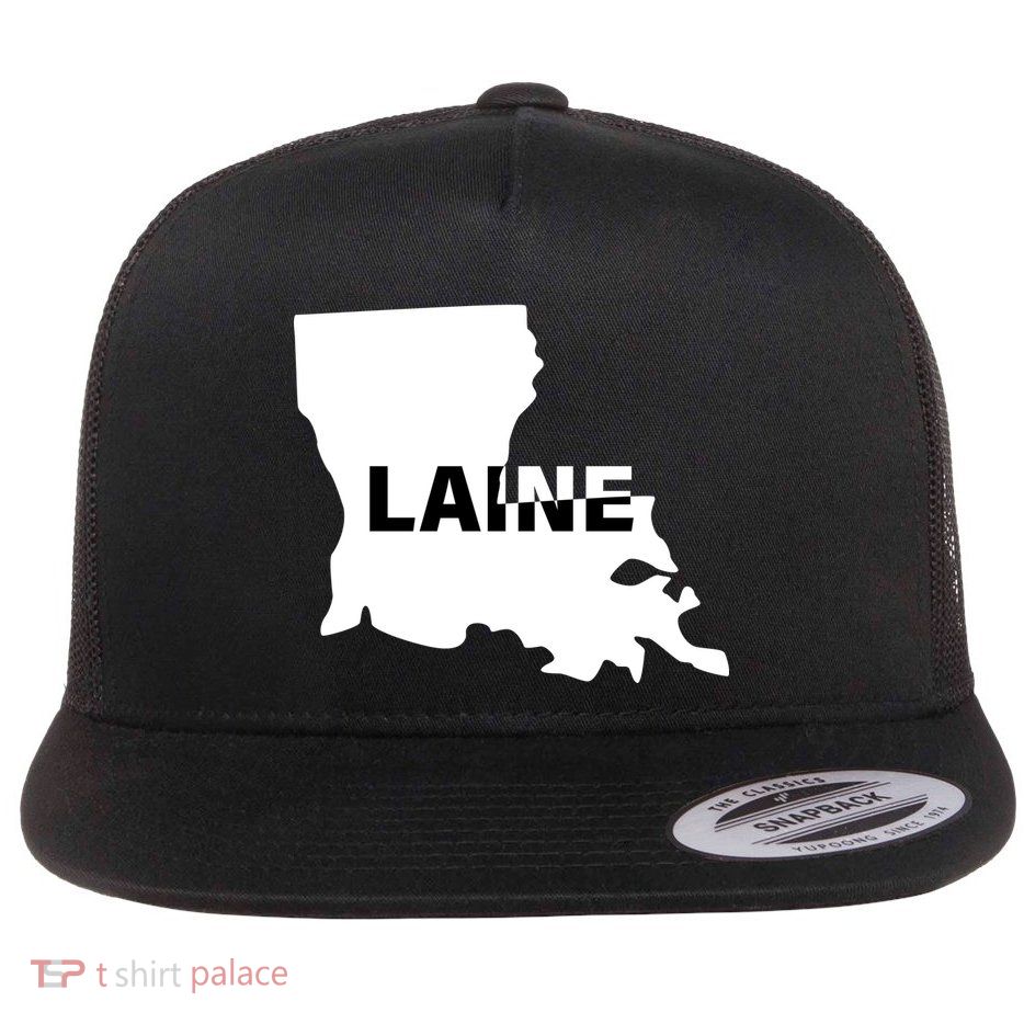 Laine Louisiana Flat Bill Trucker Hat