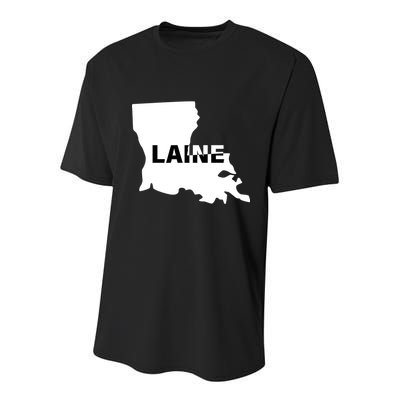 Laine Louisiana Youth Performance Sprint T-Shirt